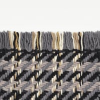 Kvadrat vloerkleed Dashes Beige Grijs C0181