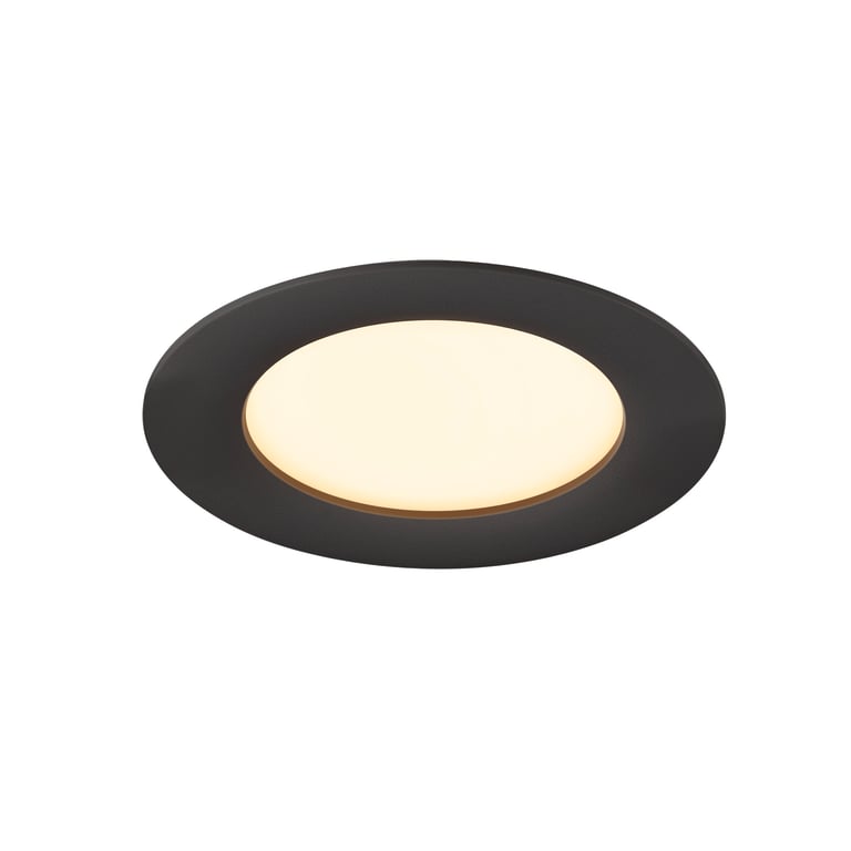 DOWNLIGHT V 100, vlakke afdekking zwart