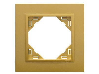 Efapel animato afdekr. 1v goud/goud