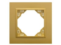 Efapel animato afdekr. 1v goud/goud