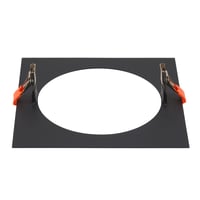 NUMINOS XL inbouwframe recht 240/180mm zwart