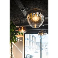 FITU,  plafondrozet zwart
