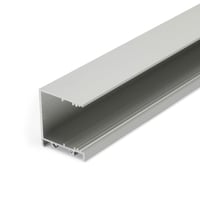 Profiel 30, type 30-03 opbouw haaks, Zilvergrijs, 1 meter