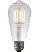Masterlight - LED E27 Fila Rustika ST58x130 230V 470Lm 5.5W 925 AC Clear D SLF023860502