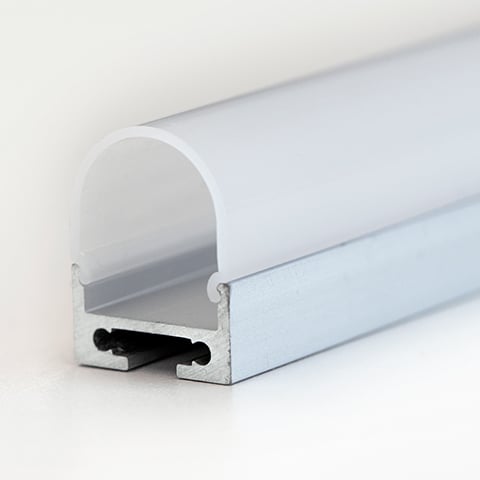 Aluminium profiel 2m, Pendel, rond