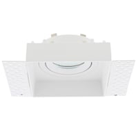 Vierkant verzonken trimless armatuur voor Lumiko modulair, wit, richtb