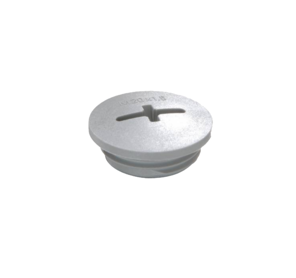 Wiska EVSG50 blindstop M50 donkergrijs