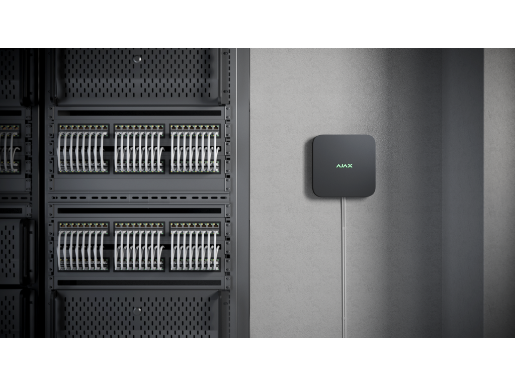 AJAX - NVR - Videorecorder - 16 kanaals - Zwart
