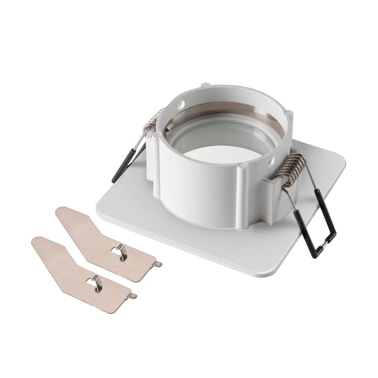 NEW TRIA® 68, plafondinbouwring, L: 8.2 B: 8.2 H: 3.4 cm, IP 65, wit