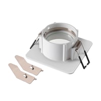 NEW TRIA® 68, plafondinbouwring, L: 8.2 B: 8.2 H: 3.4 cm, IP 65, wit