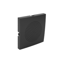 Efapel centraalpl.  tbv  zoemer/speaker 230vac 50hz zwart