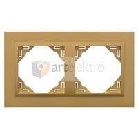 Efapel animato afdekr. 2v goud/goud