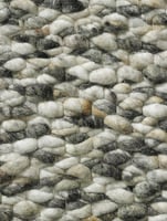 Grof geweven wollen vloerkleed Karlijn Mix Natuur