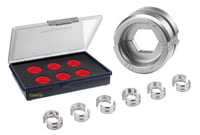 Persmatrijzen Set 6-delig, DIN/Dynamisch, 70mm² t/m 240mm²