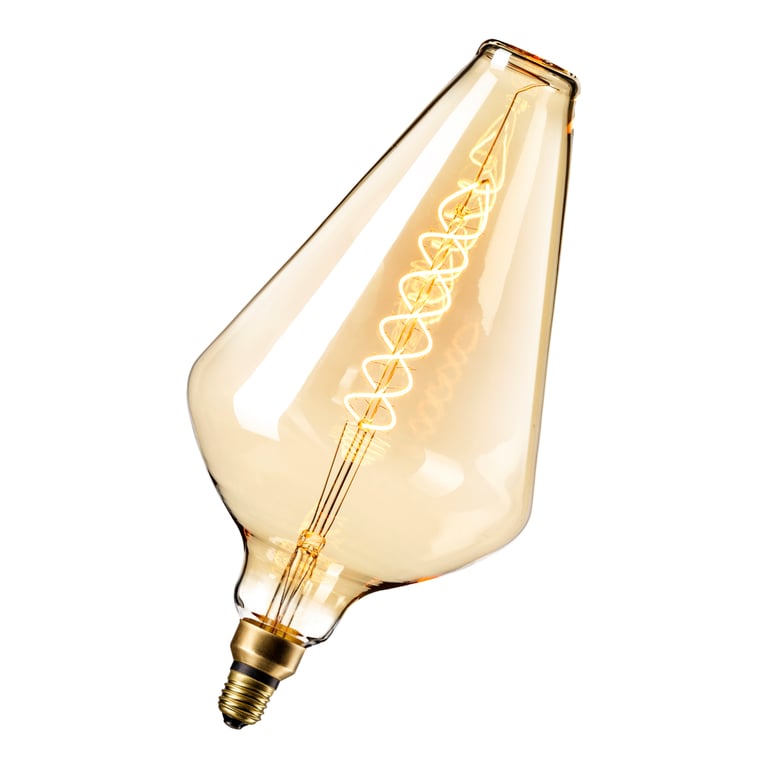 Calex XXL Vienna LED Lamp 220-240V 6W 300lm E27 VA188, Gold 2200K dimmable, energy label A