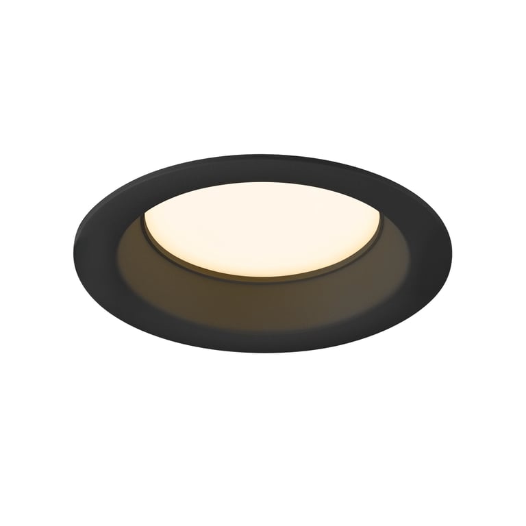 DOWNLIGHT V 100, licht verzonken afdekking zwart