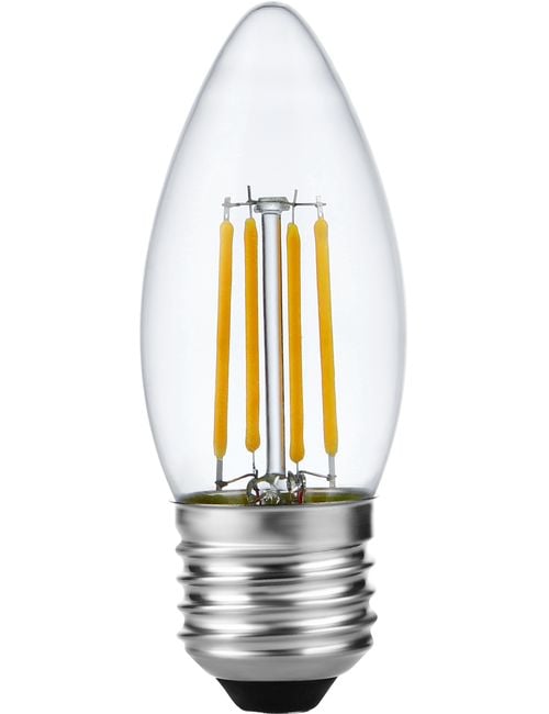 LED E27 Fila Candle C35x100 230V 320Lm 4W 925 AC Clear Dim