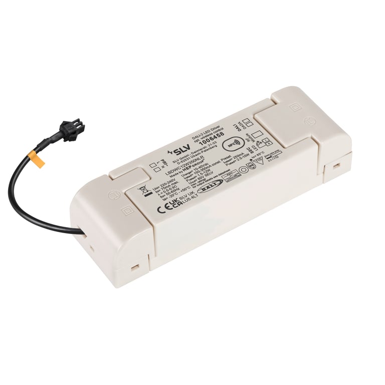 Led-driver 12W 250mA, met radio-interface voor Numinos, DALI