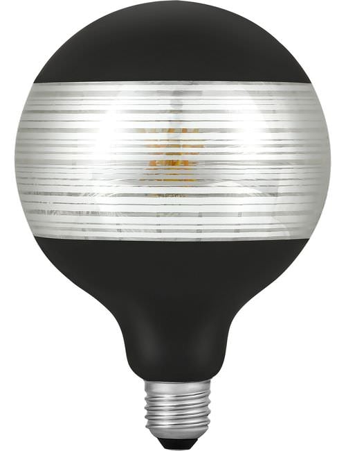 LED E27 Fila Laser Line G125x180 230V 120Lm 4W 925 AC Black