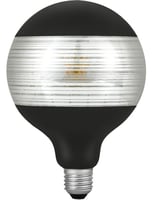 LED E27 Fila Laser Line G125x180 230V 120Lm 4W 925 AC Black