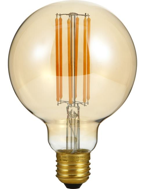Masterlight - LED E27 Fila Globe G95x135 230V 400Lm 5.5W 920 AC Gold Dim SLF023881605