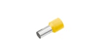 Geïsoleerde Adereindhuls, DIN 46228, 6mm², lengte 18mm, *geel