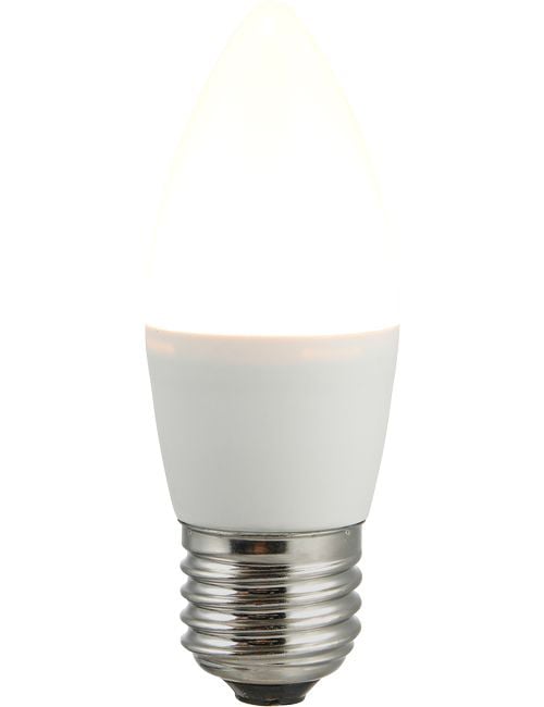 Masterlight - LED E27 Candle C35x100 100-240V 250Lm 3W 830 160° AC/DC Opal SLB279125030
