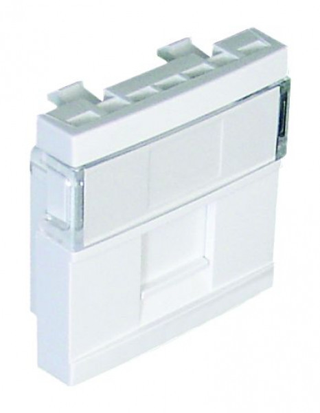 Efapel Module Met 1x RJ Connector 2 Modules Wit