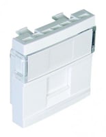 Efapel Module Met 1x RJ Connector 2 Modules Wit