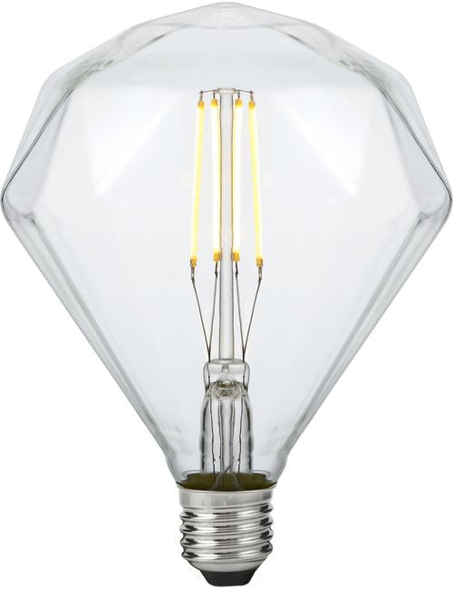 LED E27 Fila Diamond 120x155 230V 450Lm 5W 925 AC Clear Dim