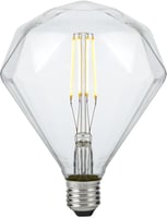 LED E27 Fila Diamond 120x155 230V 450Lm 5W 925 AC Clear Dim