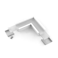 LUMIKO P30-07-H90-W - Profiel 30-07 inbouw hoek 90 graden, wit