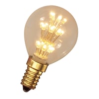 Calex Pearl LED Ball lamp 220-240V 1,0W E14 P45, 20-leds 2100K, energy label A++