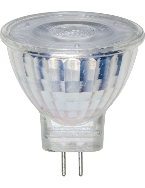 LED GU4 MR11 Glass 35x38 12V 345Lm 4.4W 827 36° AC/DC Dim