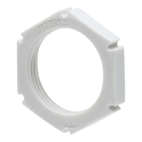 Wiska EMUG25 contramoer M25 grijs