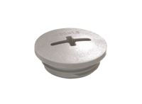 Wiska EVSG25 blindstop M25 donkergrijs