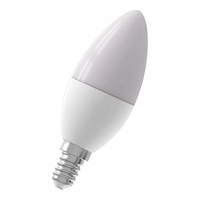 Calex Smart LED Candle-lamp B35 E14 220-240V 5W 470lm 2200 - 4000K+RGB, energy label A+