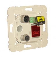 Efapel inb. wcd r-tv-rj45 cat 6 utp-fo-sc-apc