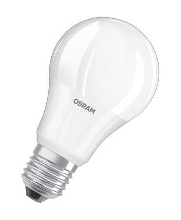 Osram Sensor led standaard E27 6w/40w mat 2700k dag/nacht