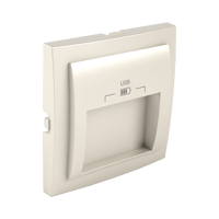 Efapel Cpl. Dubbele Usb Type A 20Gr. Uitgang Parel