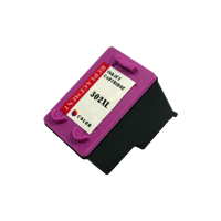 HP 302XL (F6U67AE) CMY inktcartridge color hoge capaciteit huismerk - set 3 stuks