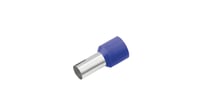 Geïsoleerde Adereindhuls, DIN 46228, 2,5mm², lengte 8mm, blauw