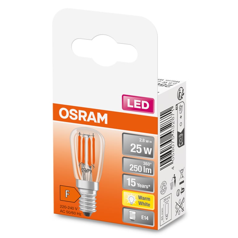 LED SPECIAL T26 25 2.8 W/2700K E14 (CS à 1 PCE)