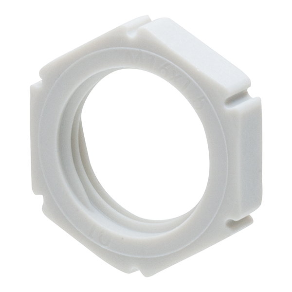 Wiska EMUG16 contramoer M16 grijs