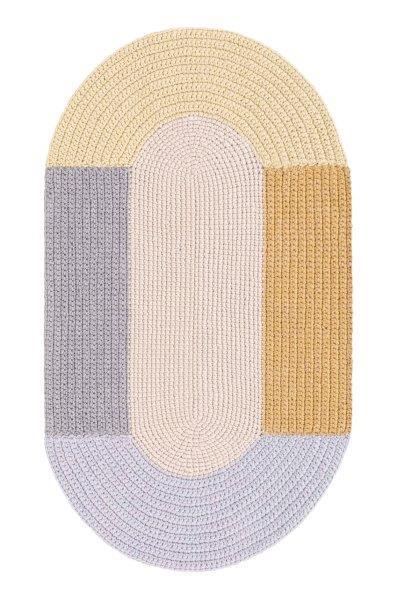 Gan Rugs The Crochet Collection Mono Beige