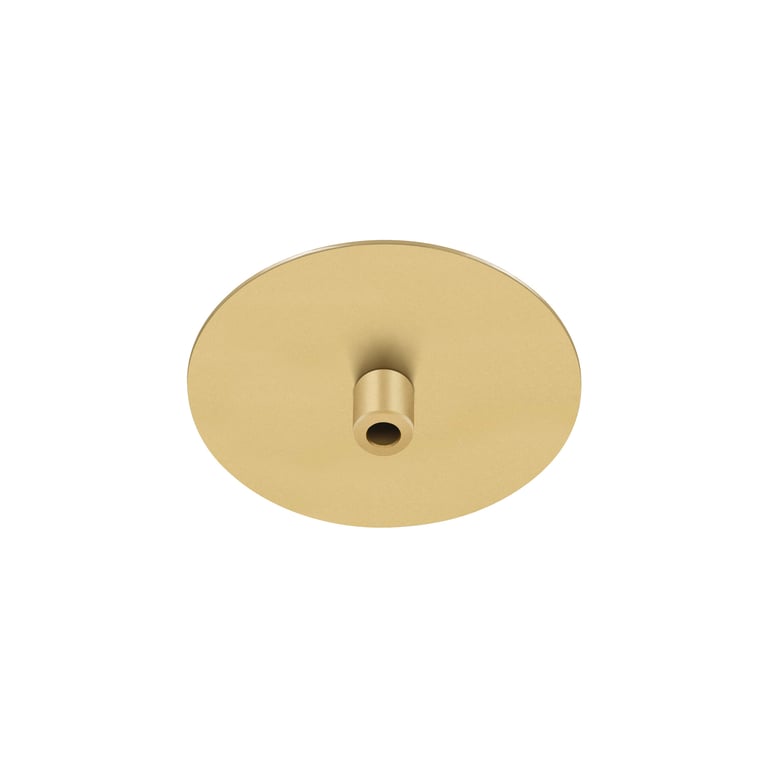 FITU, inbouw-plafondrozet goud