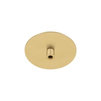 FITU, inbouw-plafondrozet goud
