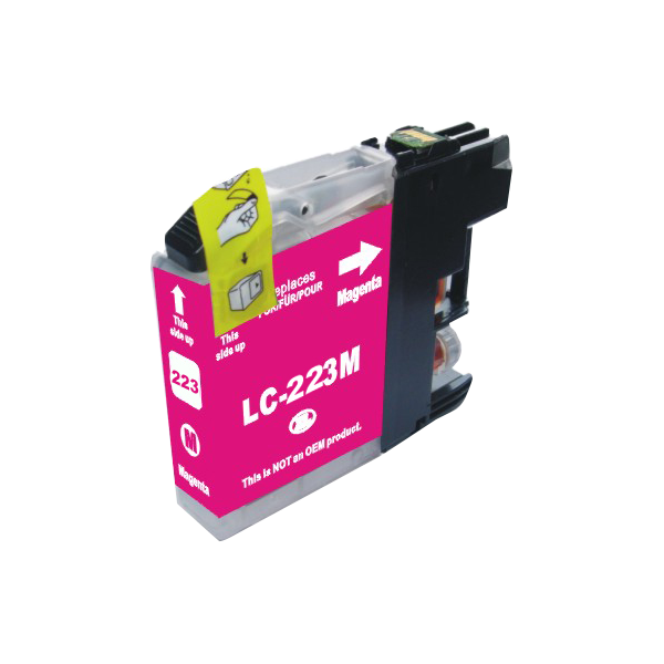 Brother LC-223 M inktcartridge magenta standaard capaciteit huismerk