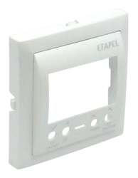Efapel Cpl Tijdschakelaar Digitaal 6A + 6A 2 Circuits Ice