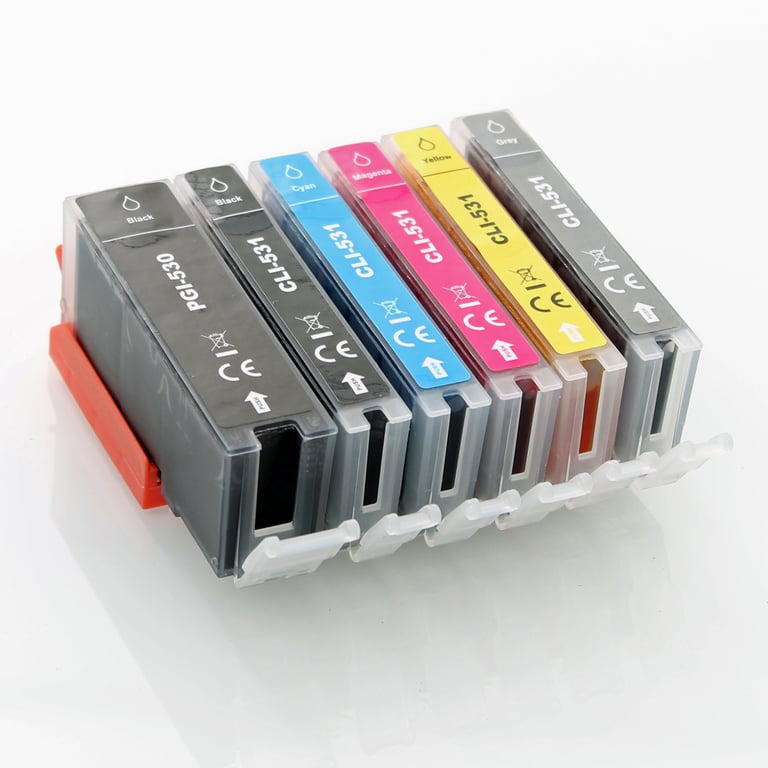 Canon PGI-530 / Canon CLI-531 multipack huismerk - 5 kleurenbundel standaard capaciteit huismerk